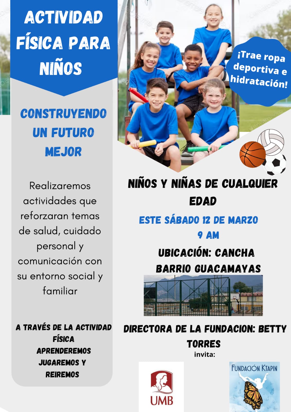 Evento Guacamayas - Práctica deportiva